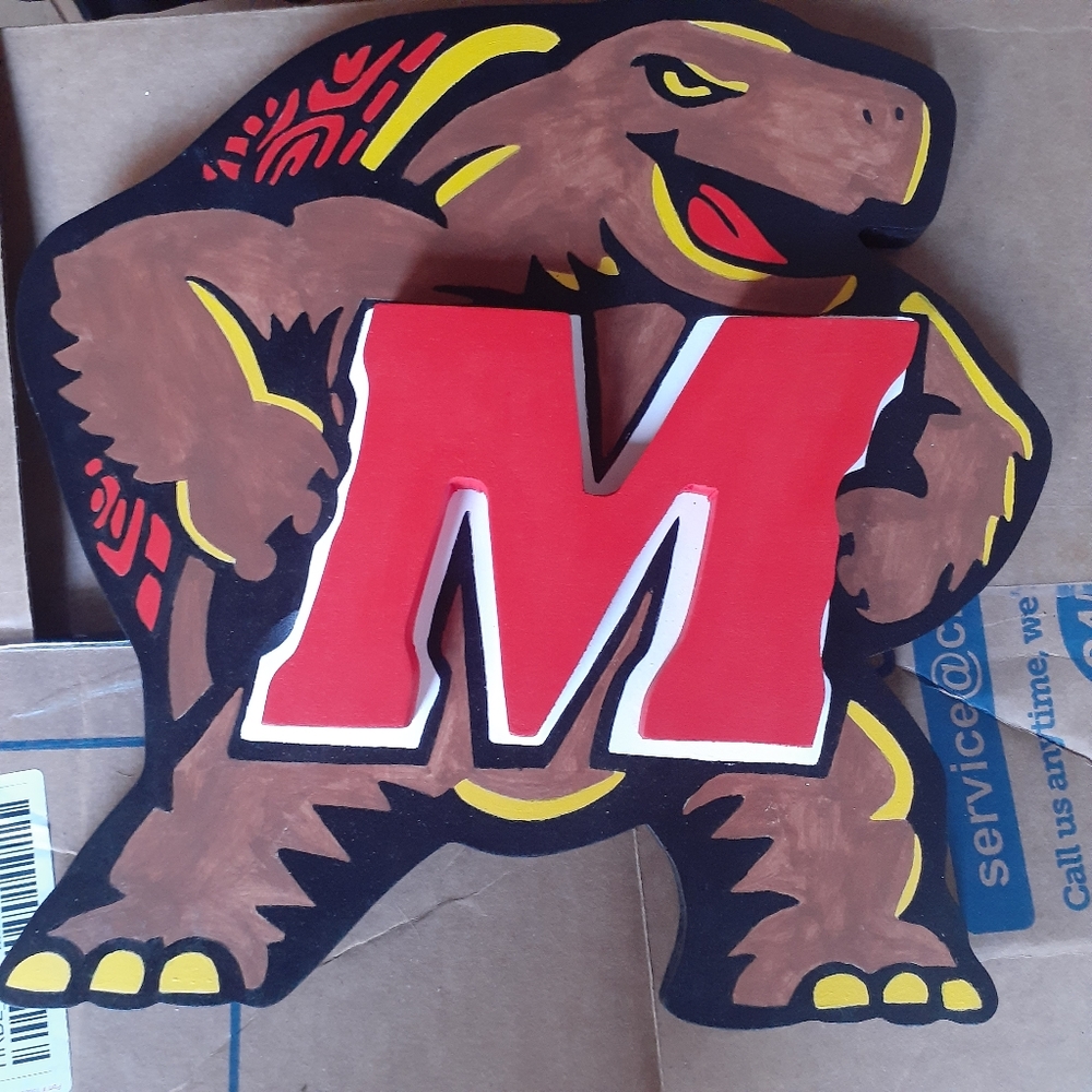Maryland Terps Wall Decor 3D